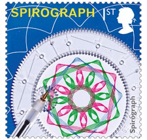 spirograph stamp